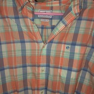 Southern Tide short sleeve button up
